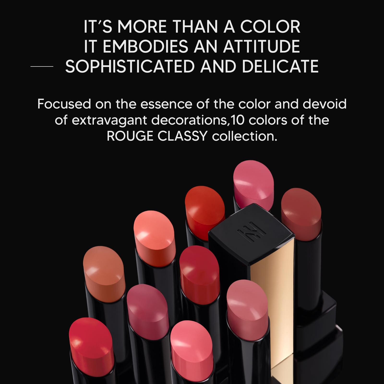HERA Rouge Classy Pink Charm lips show luminous velvety finish
