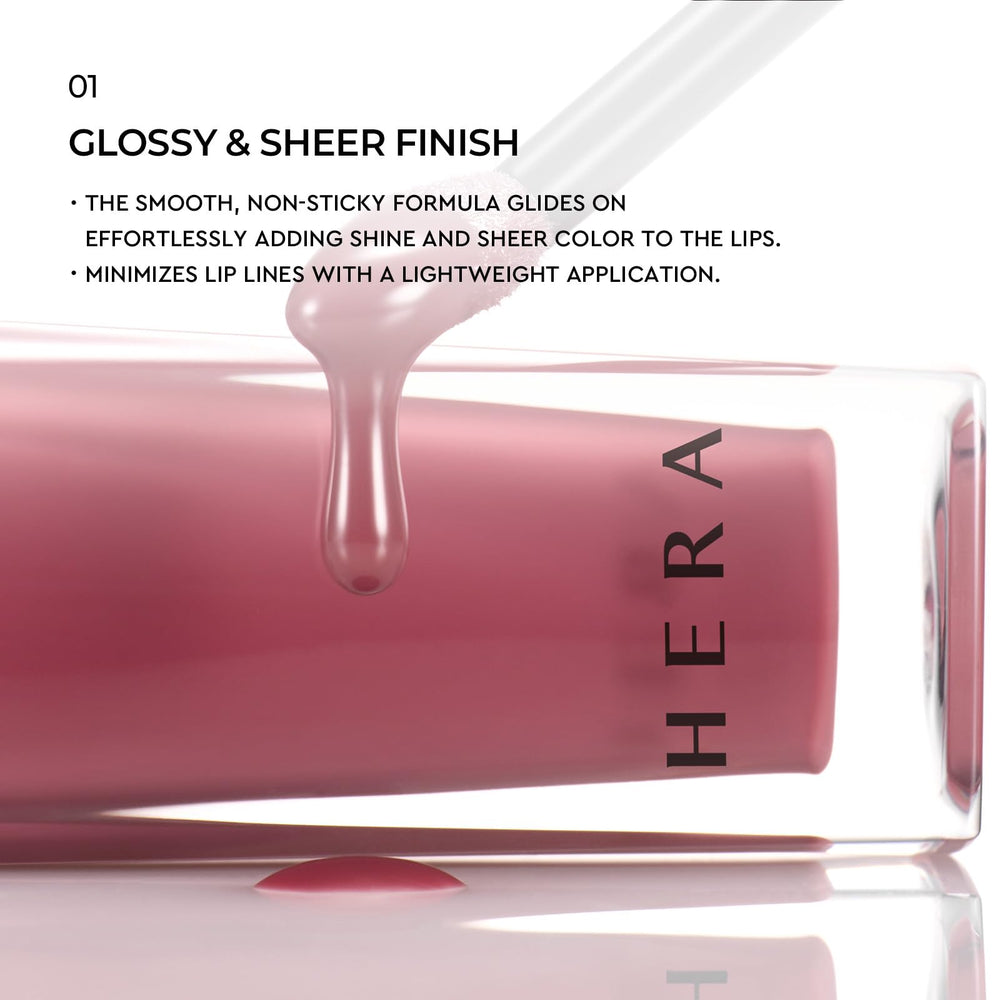 HERA Sensual Nude Gloss 422 sheer color for everyday understated elegance