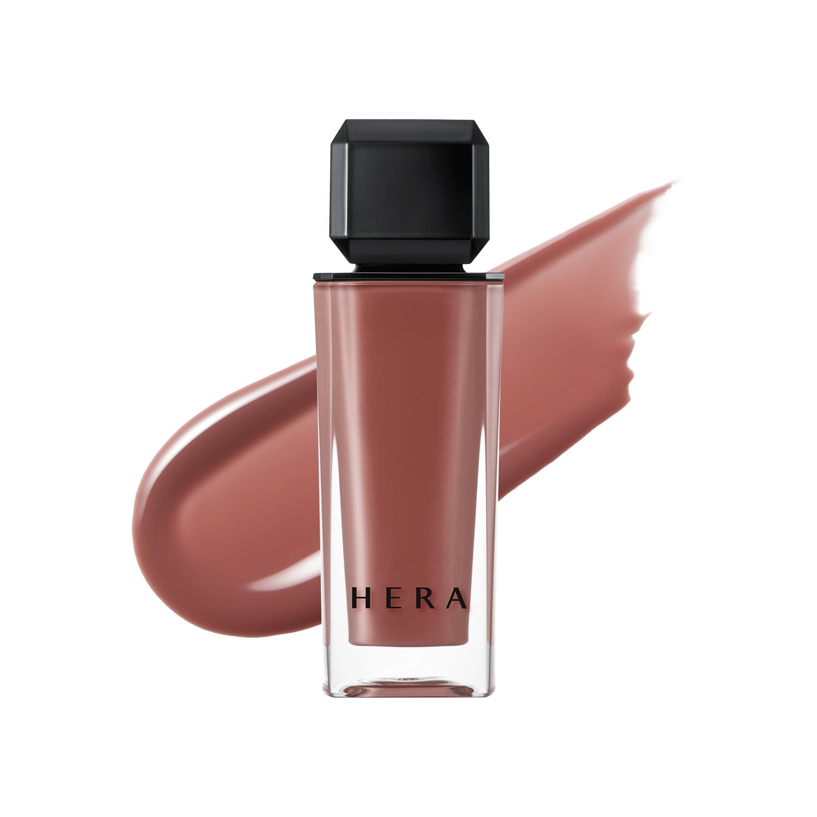HERA Sensual Nude Gloss Speechless bottle shows a glossy, sheer finish for natural lips.