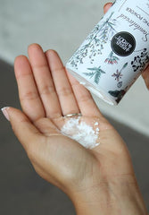 Herb & Root arrowroot powder close-up showing silky texture.