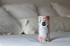 Herb and Root Vanilla talc-free powder for long-lasting dry feel