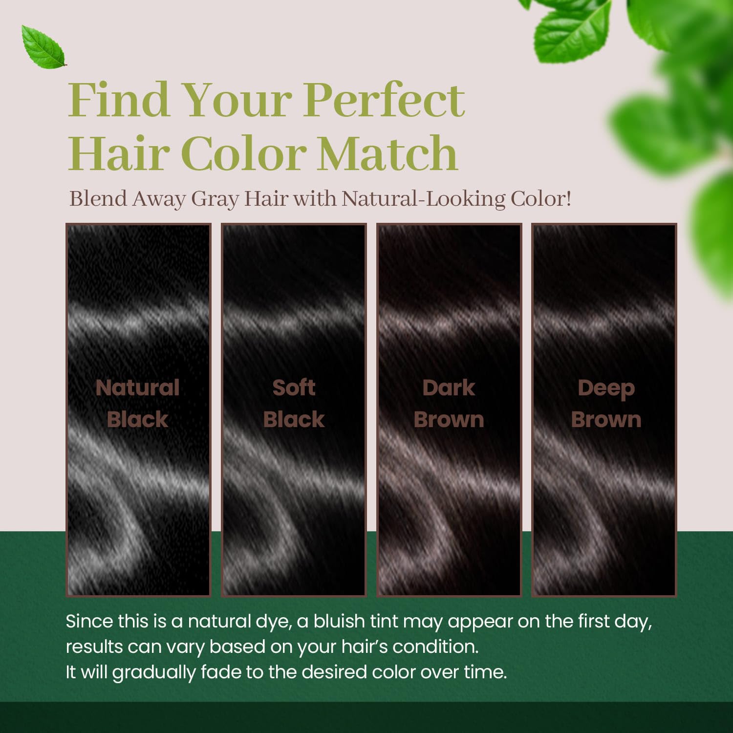 Herb Speedy Color Cream Soft Black cream texture shows easy spread for uniform results