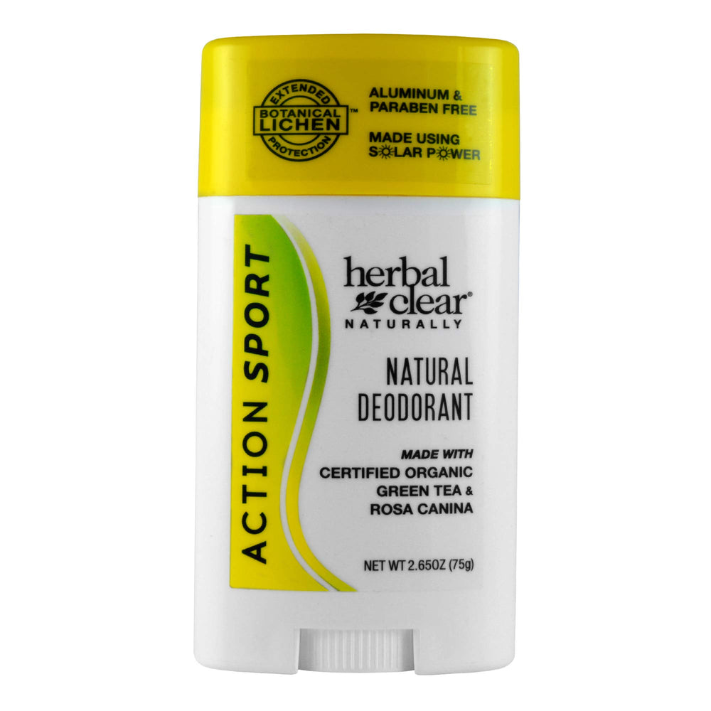 Herbal Clear Naturally packaging showcasing eco-friendly materials for shoppers