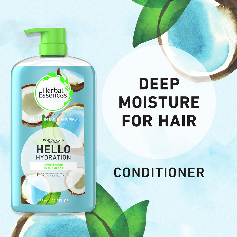 Herbal Essences Hello Hydration supports color-treated hair with gentle hydration