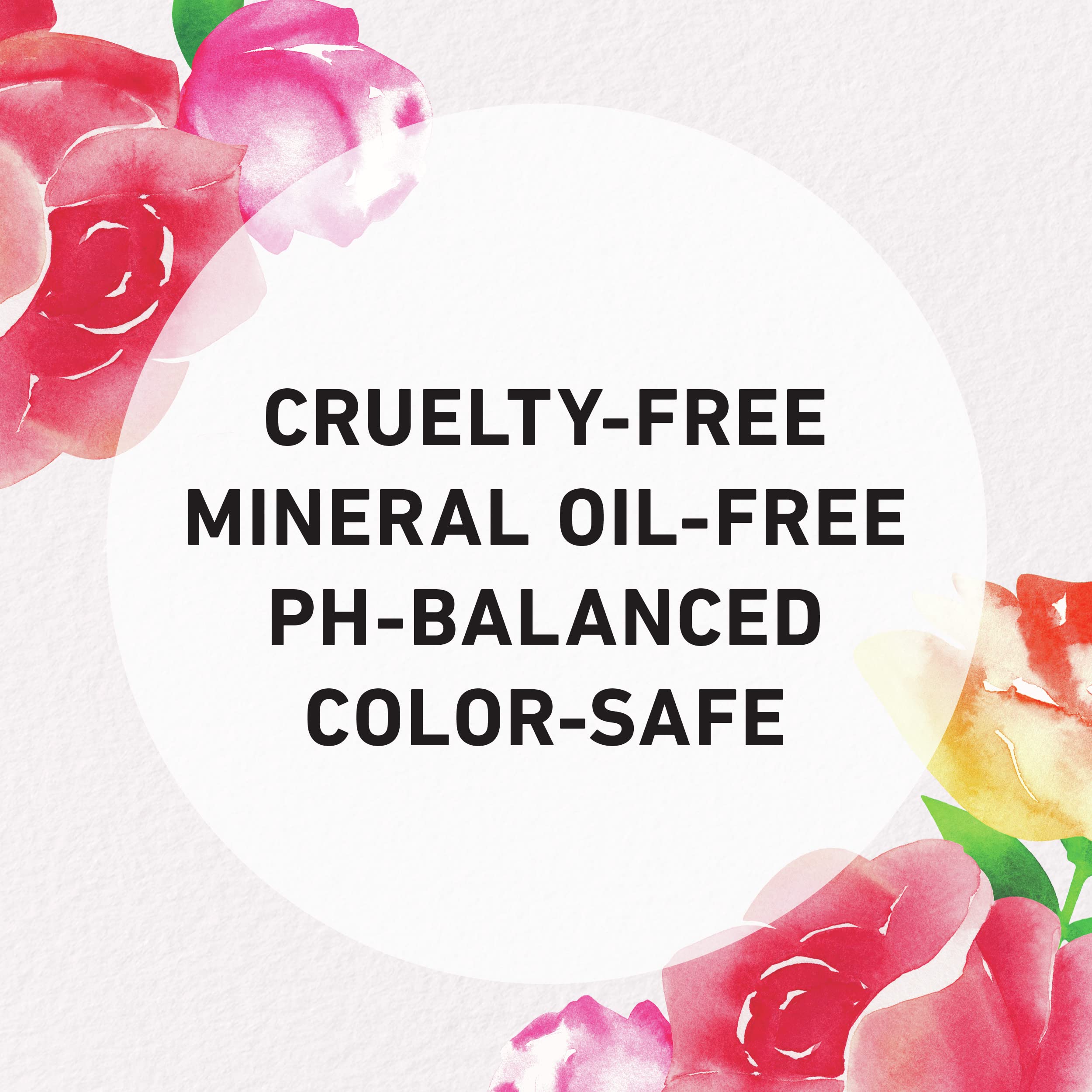 Hair looks smoother and feels softer after using Herbal Essences Rose Hips Smooth Conditioner.