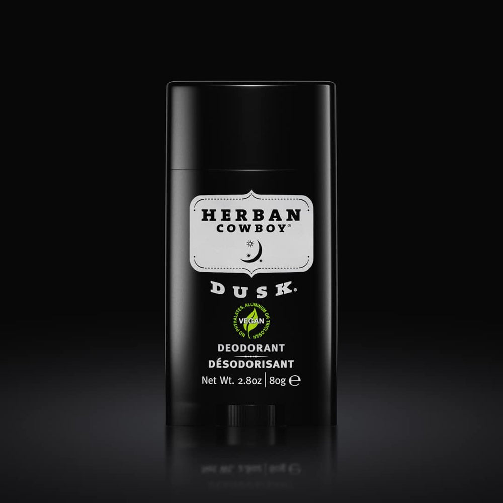Herban Cowboy Dusk cedar leaf accent strengthens the lasting scent