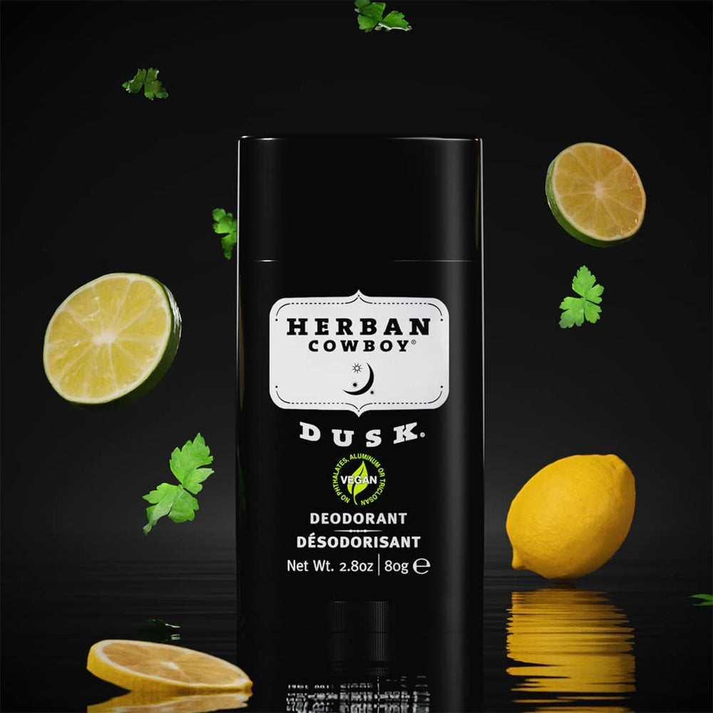 Herban Cowboy Dusk glide shows smooth application for quick refresh