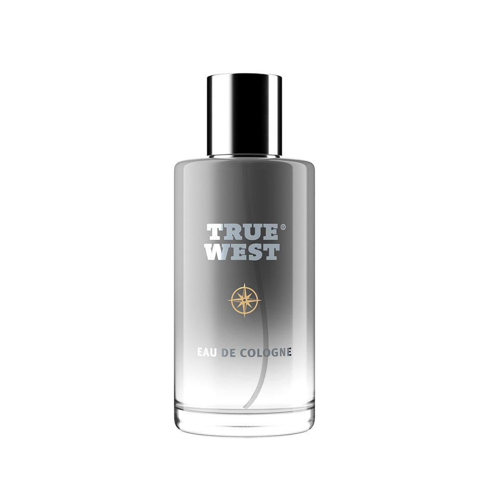 Herban Cowboy True West bottle front view for everyday confidence.
