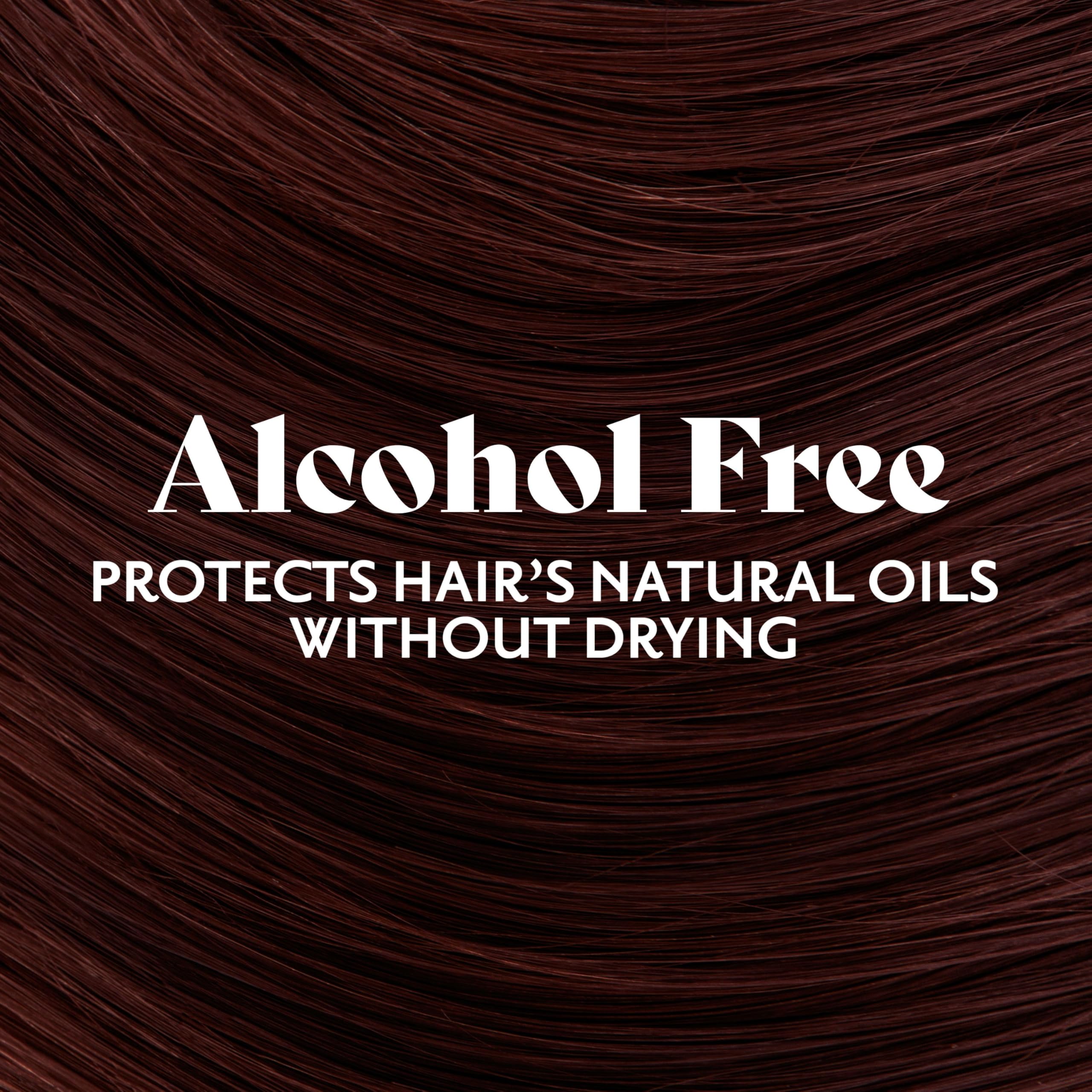Herbatint 4R Copper Chestnut application with gloves for at-home dyeing.