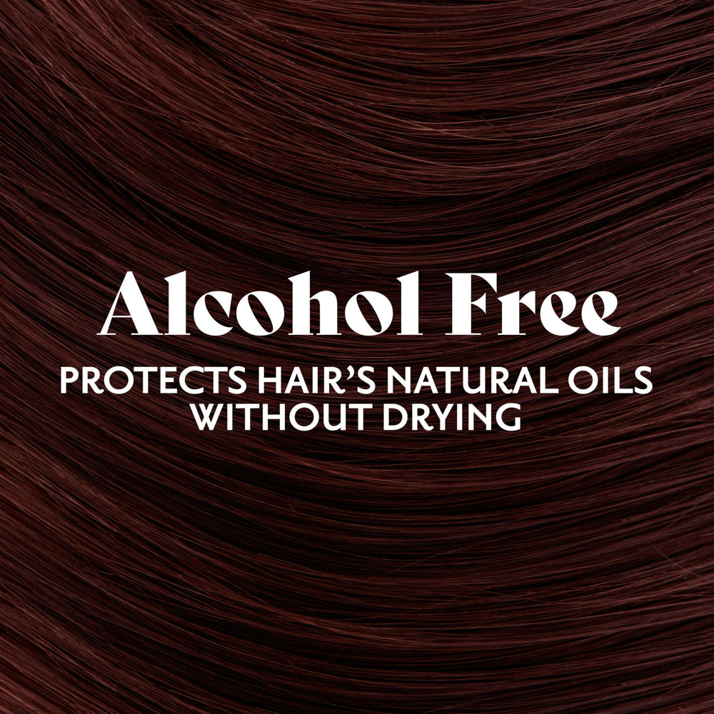 Herbatint 4R Copper Chestnut application with gloves for at-home dyeing.