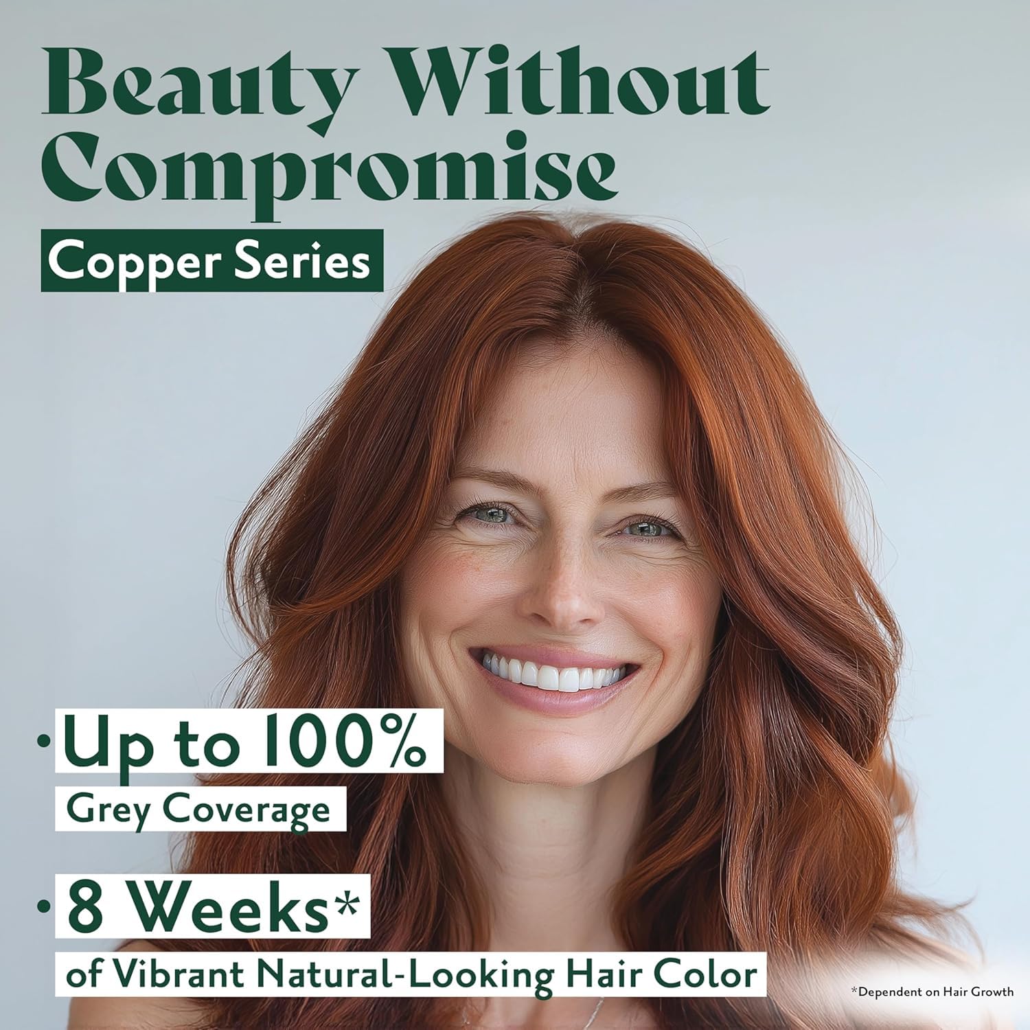 Herbatint fade-defying color result demonstrates lasting shade.