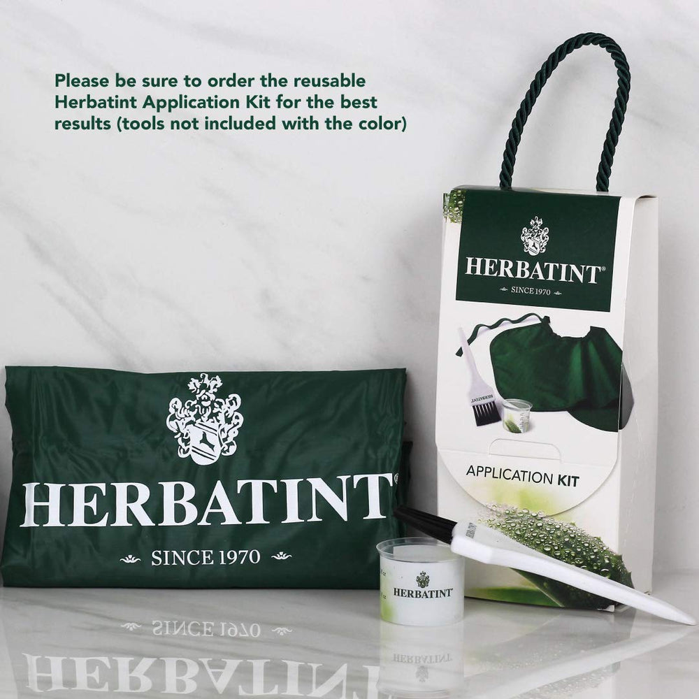 Herbatint long-lasting color for durable, natural-looking results.