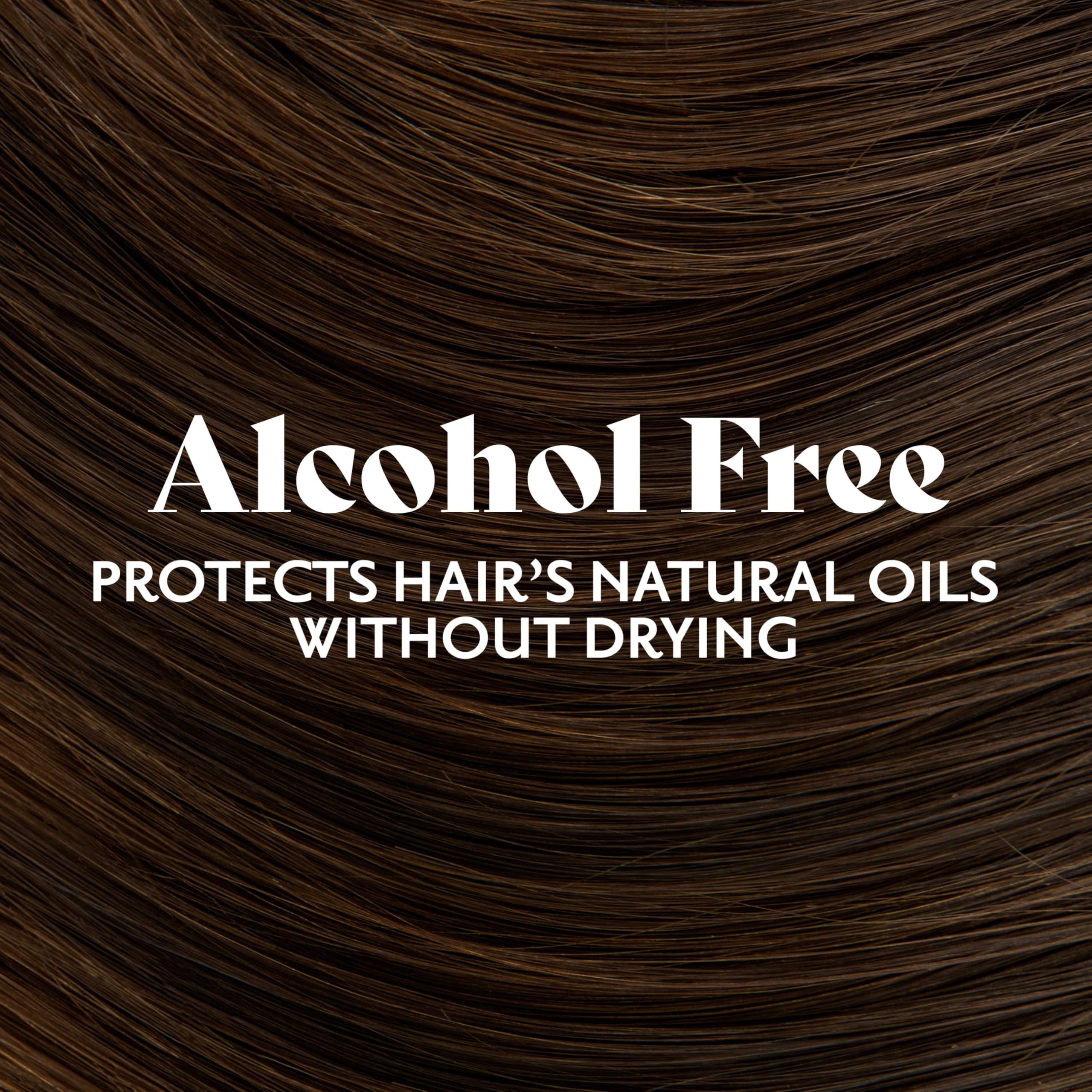 Herbatint 4N Chestnut bottle close-up shows ammonia-free formula for sensitive scalps.