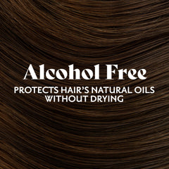 Herbatint 4N Chestnut bottle close-up shows ammonia-free formula for sensitive scalps.