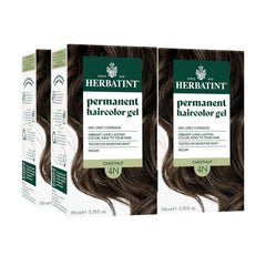 Herbatint 4N Chestnut packaging highlights eco-friendly design and value.