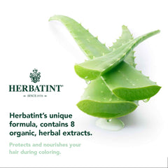 Herbatint gloves and tube ready for convenient home coloring.