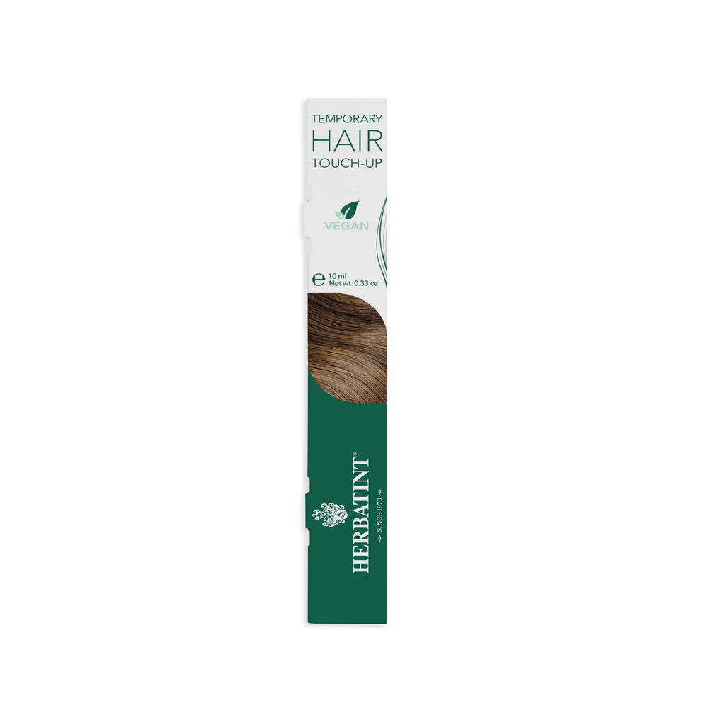 Herbatint temporary hair touch-up kit with precision brush for quick root coverage.