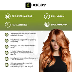 HERBBY nine-herbal-extracts highlight a nourishing formula for healthier-looking hair