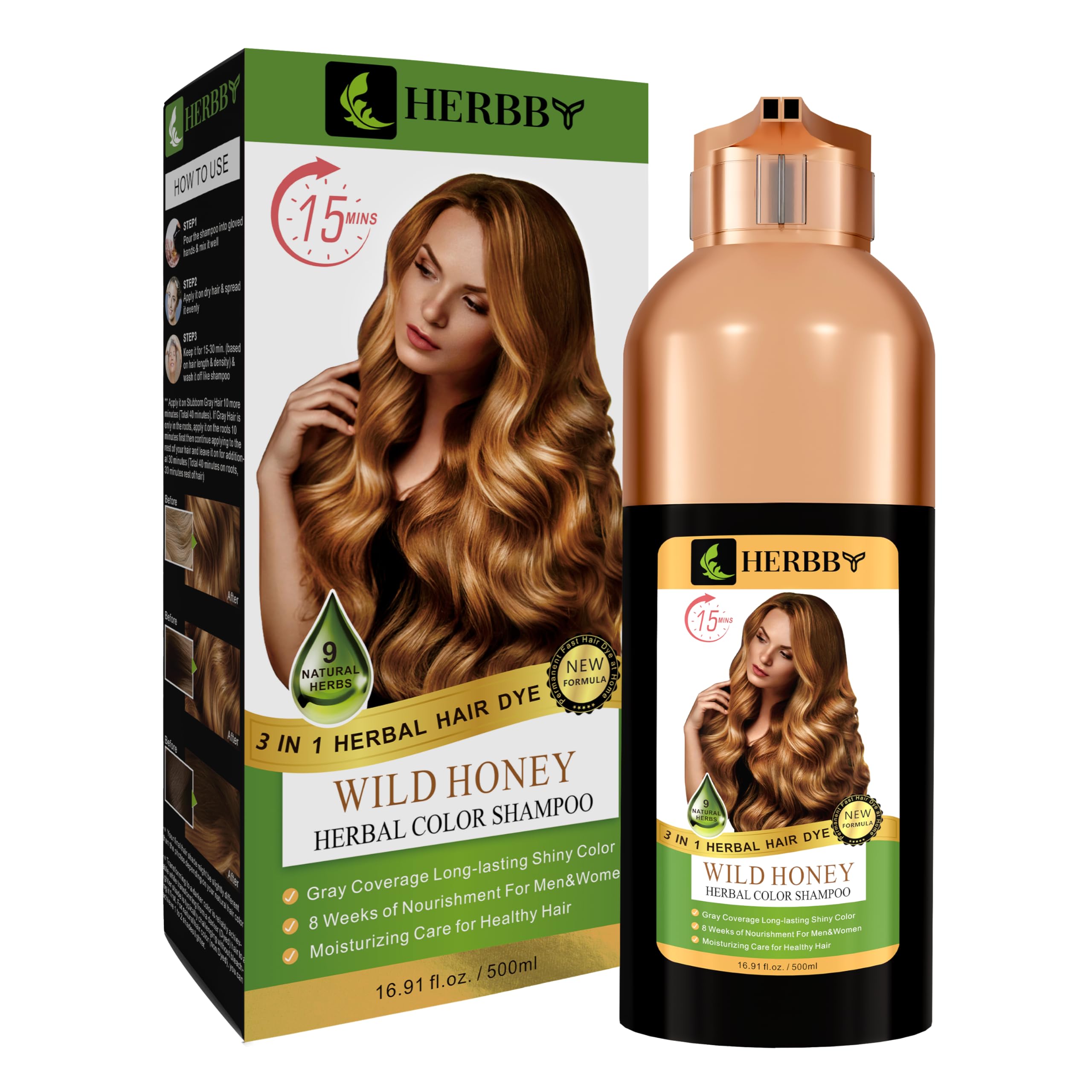 HERBBY all hair types usage demonstrates universal suitability