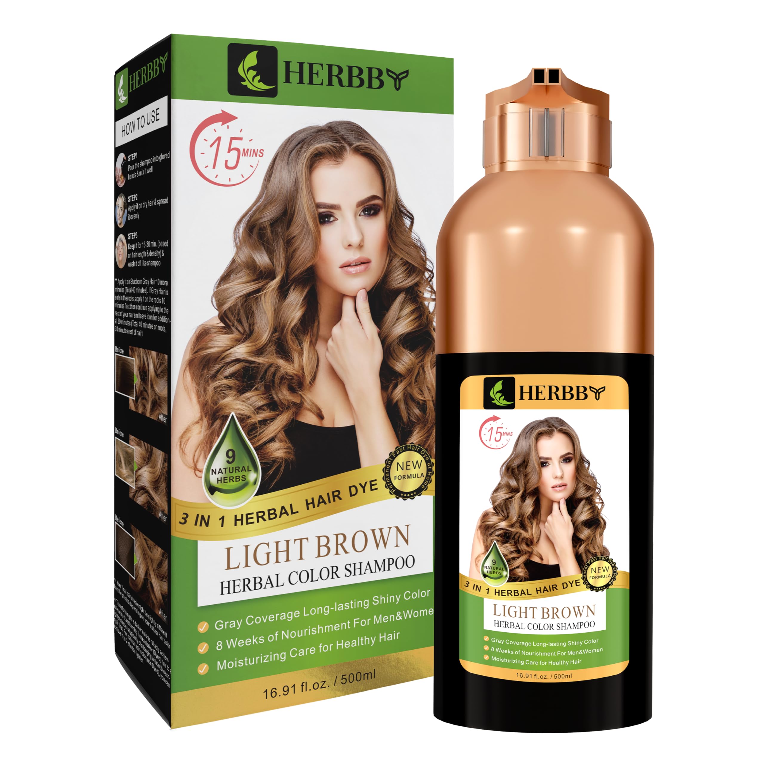 HERBBY works on all hair types for women and men.