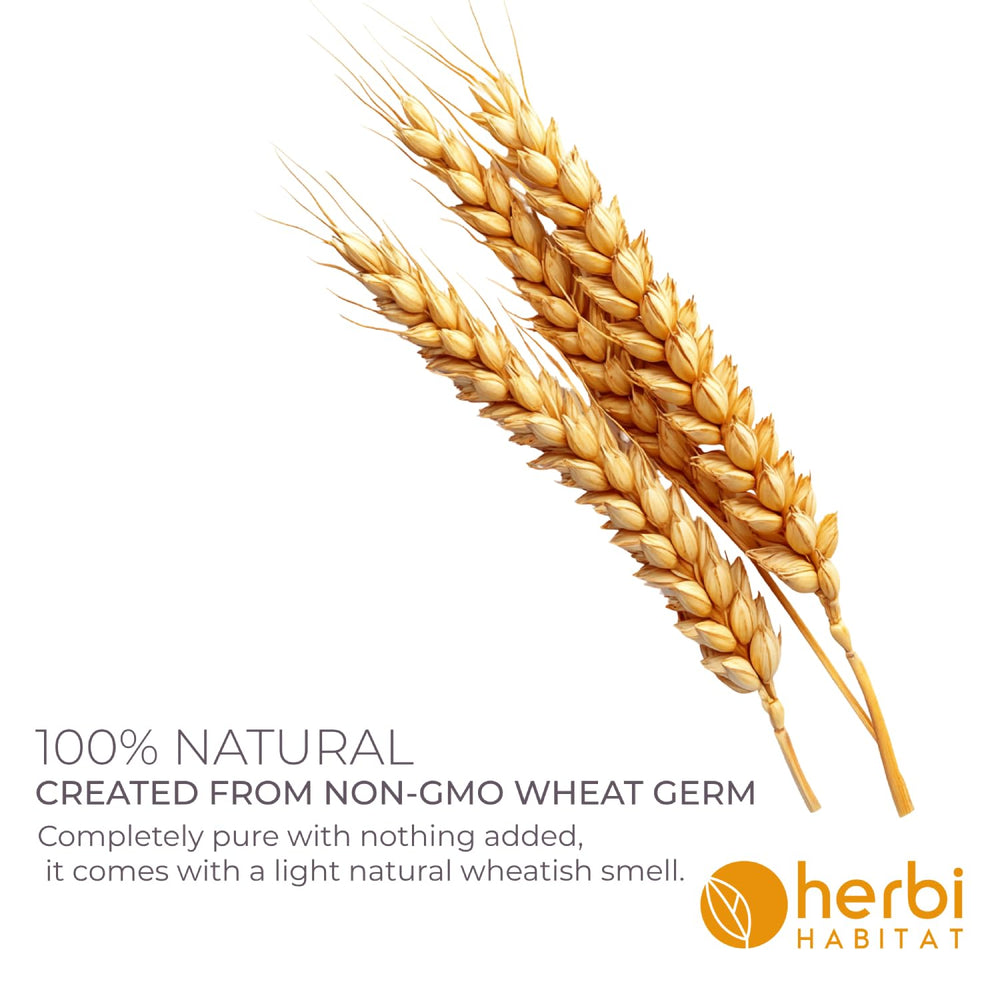 Herbi Habitat Vitamin E oil on face application for radiant, nourished complexion.
