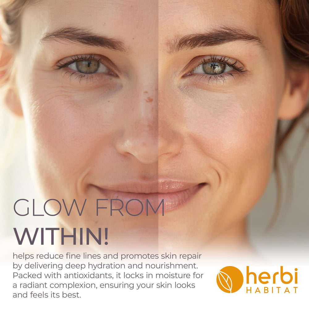 Herbi Habitat Vitamin E oil for nails helps reduce brittleness and breakage.