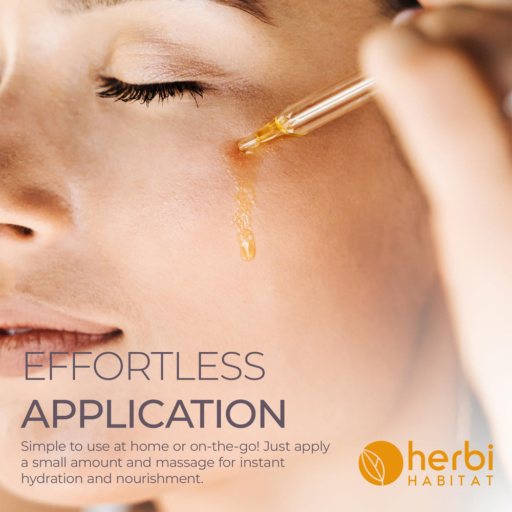 Herbi Habitat Vitamin E oil made in USA with vegan, non-GMO formula for safety.