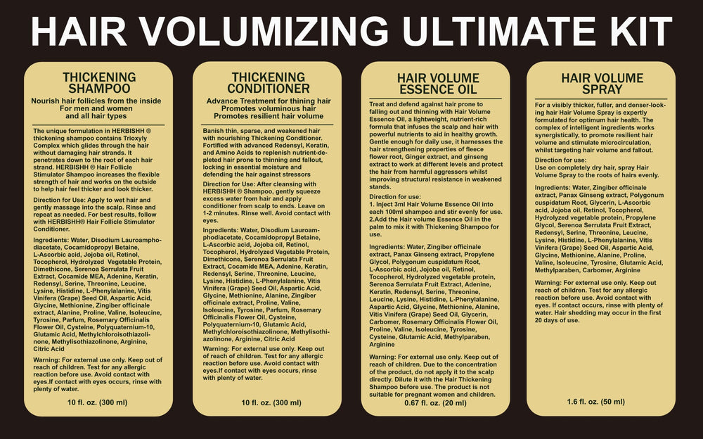Herbishh Thickening Conditioner closeup reveals silky texture and shine