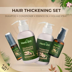 Herbishh Thickening Conditioner tube delivers smoothing action for resilient strands