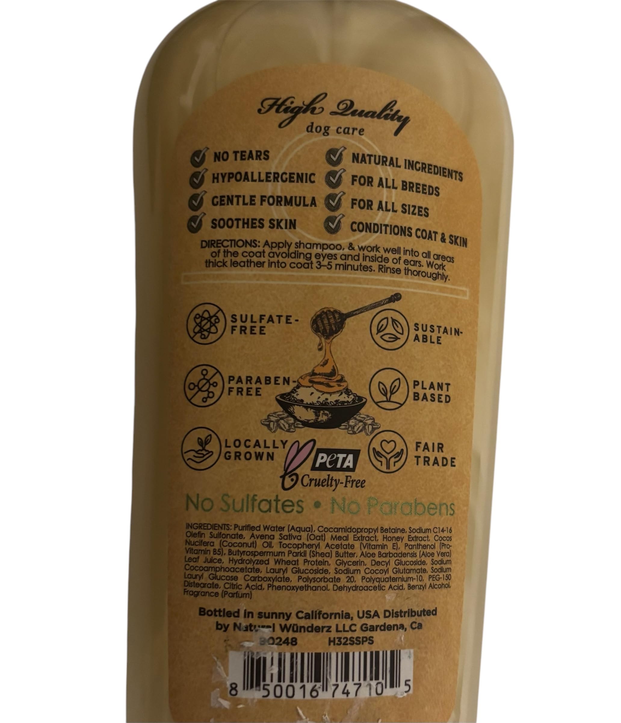 HERBIST apothecary body wash creates creamy lather while cleansing pores.