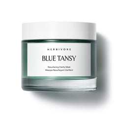 HERBIVORE Blue Tansy Resurfacing Mask jar for clearer skin