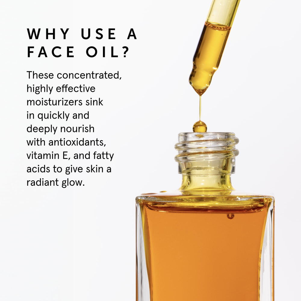 Herbivore Phoenix Face Oil with CoQ10 emphasizes gentle antioxidant support for the complexion.
