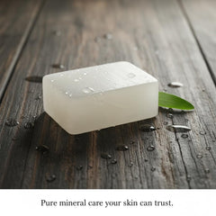 Herbs Botanica alum block supports multipurpose grooming and skin comfort.