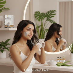 Herbs Botanica deep pore cleansing facial clay for refined texture.