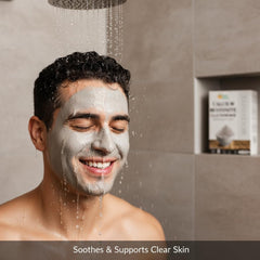 Detox body wrap clay by Herbs Botanica for cleansing the skin.