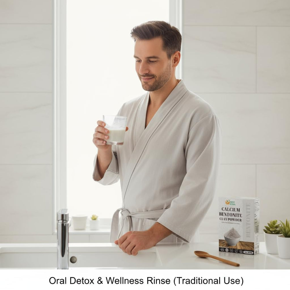 Herbs Botanica premium quality clay powder for wellness routines.