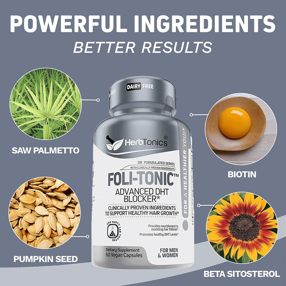 Herbtonics Vegan capsules array communicates plant-based wellness.