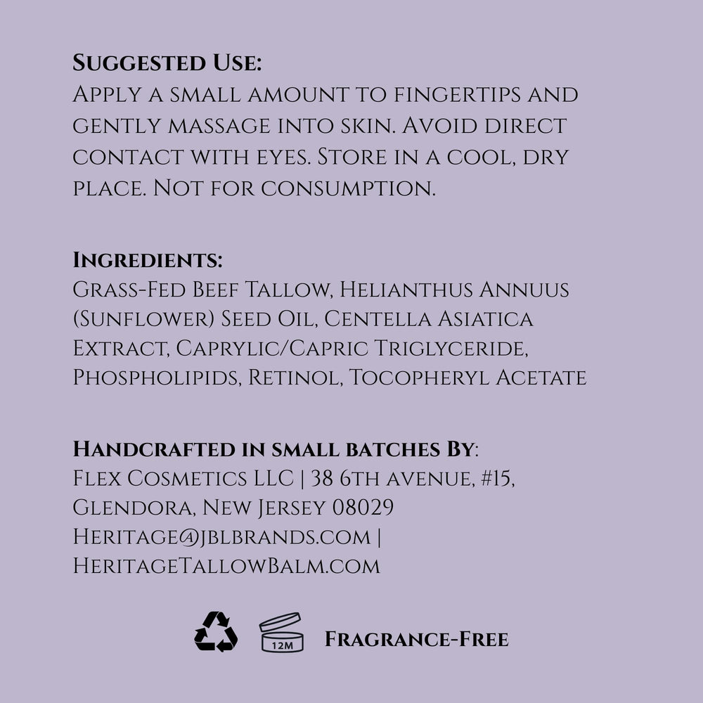 Heritage Refinery & Co. natural freshness from grass-fed origins.
