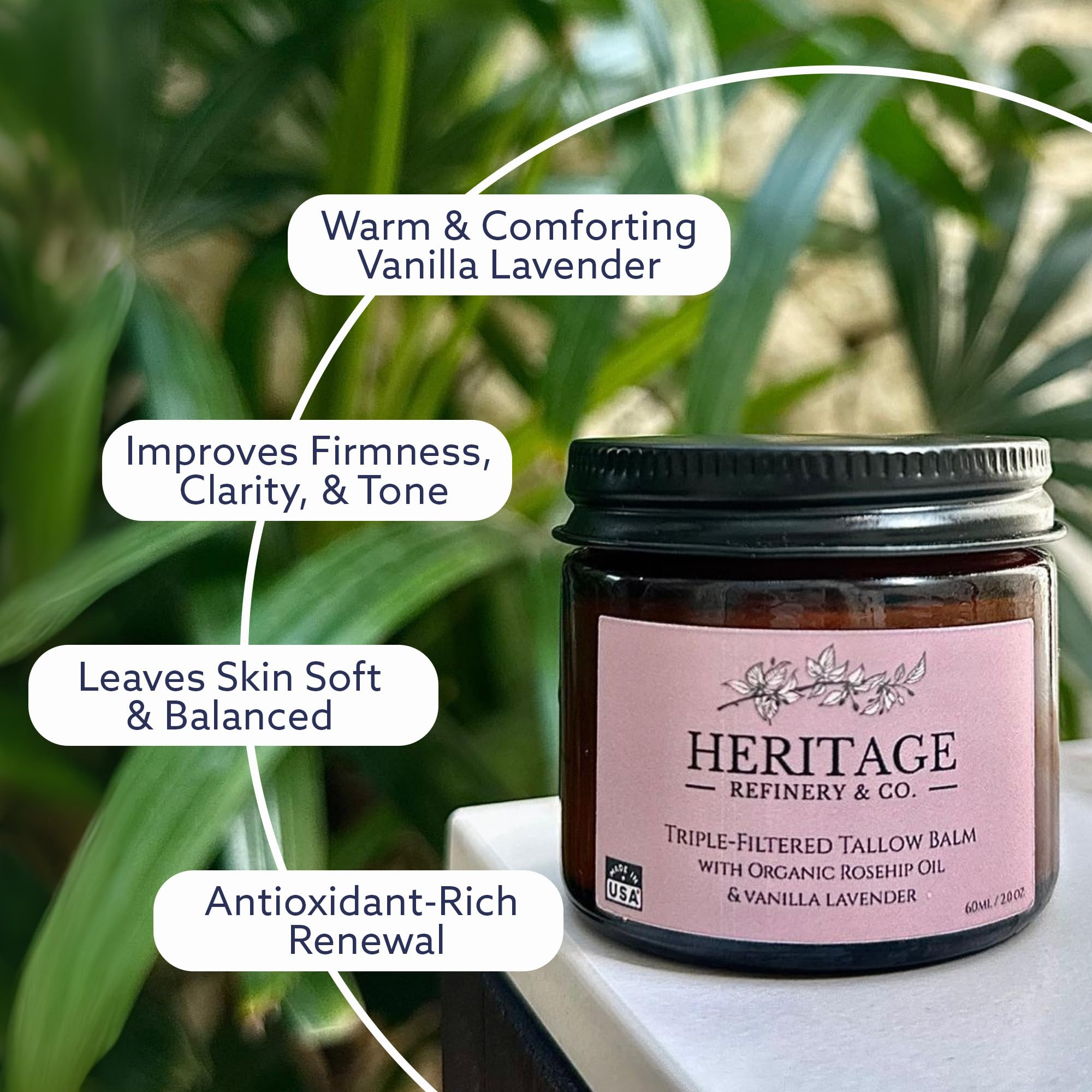 Heritage Refinery lavender-oil-drops: calming scent for daily skin rituals.