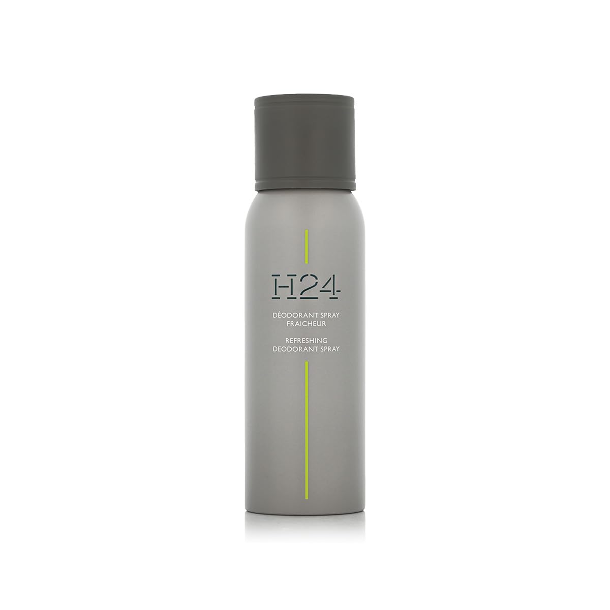 Hermès H24 spray application provides fast-drying anti-odor protection for daily wear.