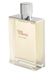 Hermès Terre d’Hermès Eau Givrée packaging emphasizes refillable bottle.