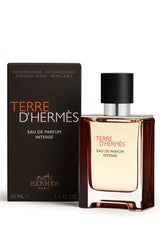 Terre D'Hermès EDP Intense bottle front view for a refined presence
