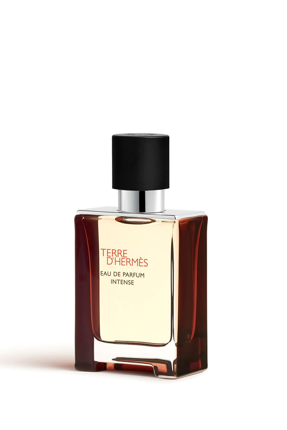 Close-up of the Terre D'Hermès cap signaling premium craftsmanship