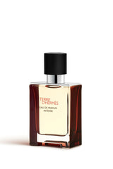 Close-up of the Terre D'Hermès cap signaling premium craftsmanship
