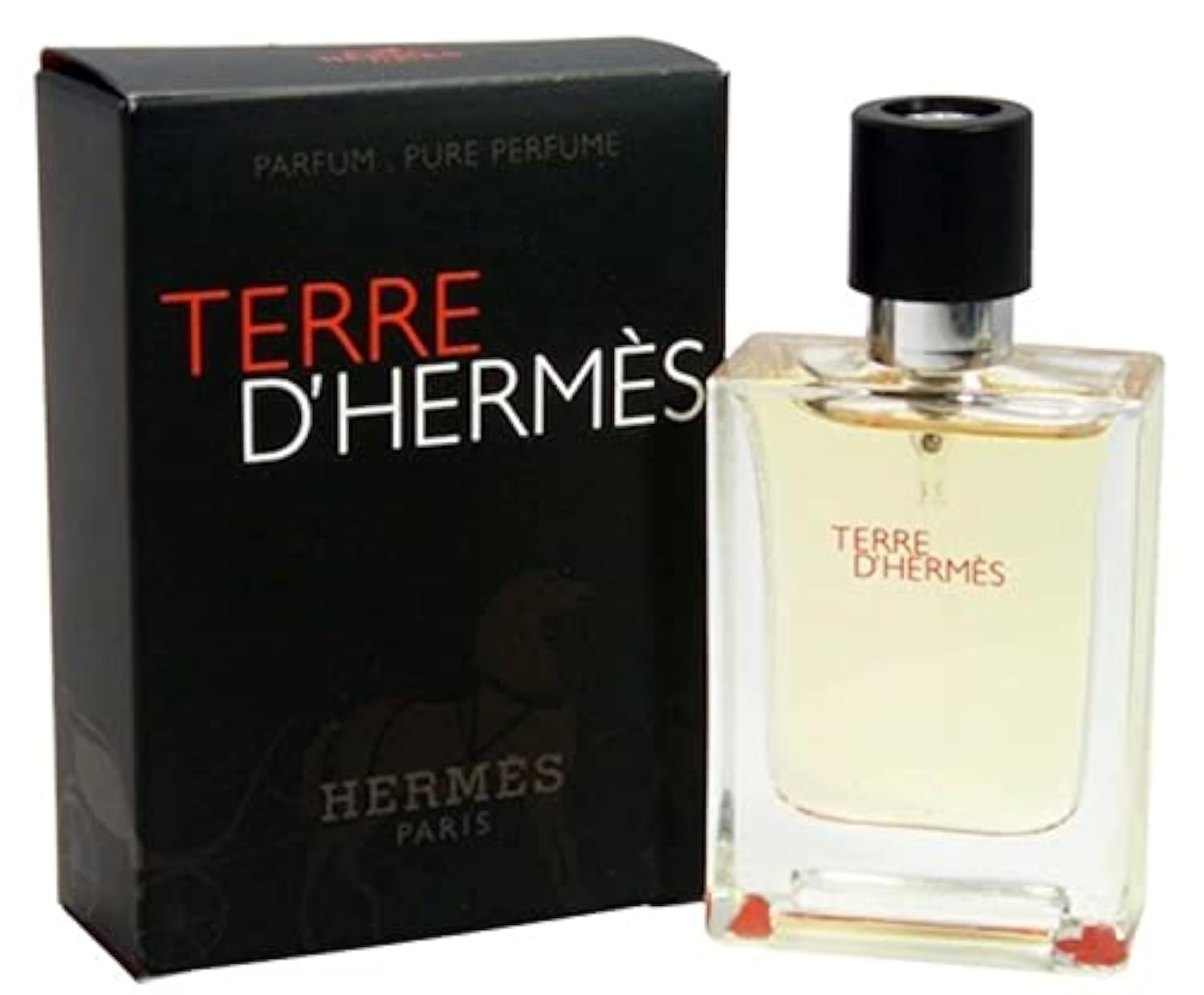 Hermès Terre D’Hermès mini bottle close-up highlighting premium craftsmanship for daily fragrance rituals