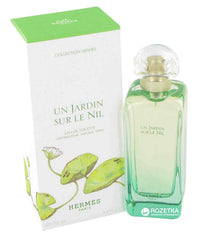 Hermès Un Jardin Sur Le Nil EDT bottle, highlighting refreshing citrus notes for daily wear.