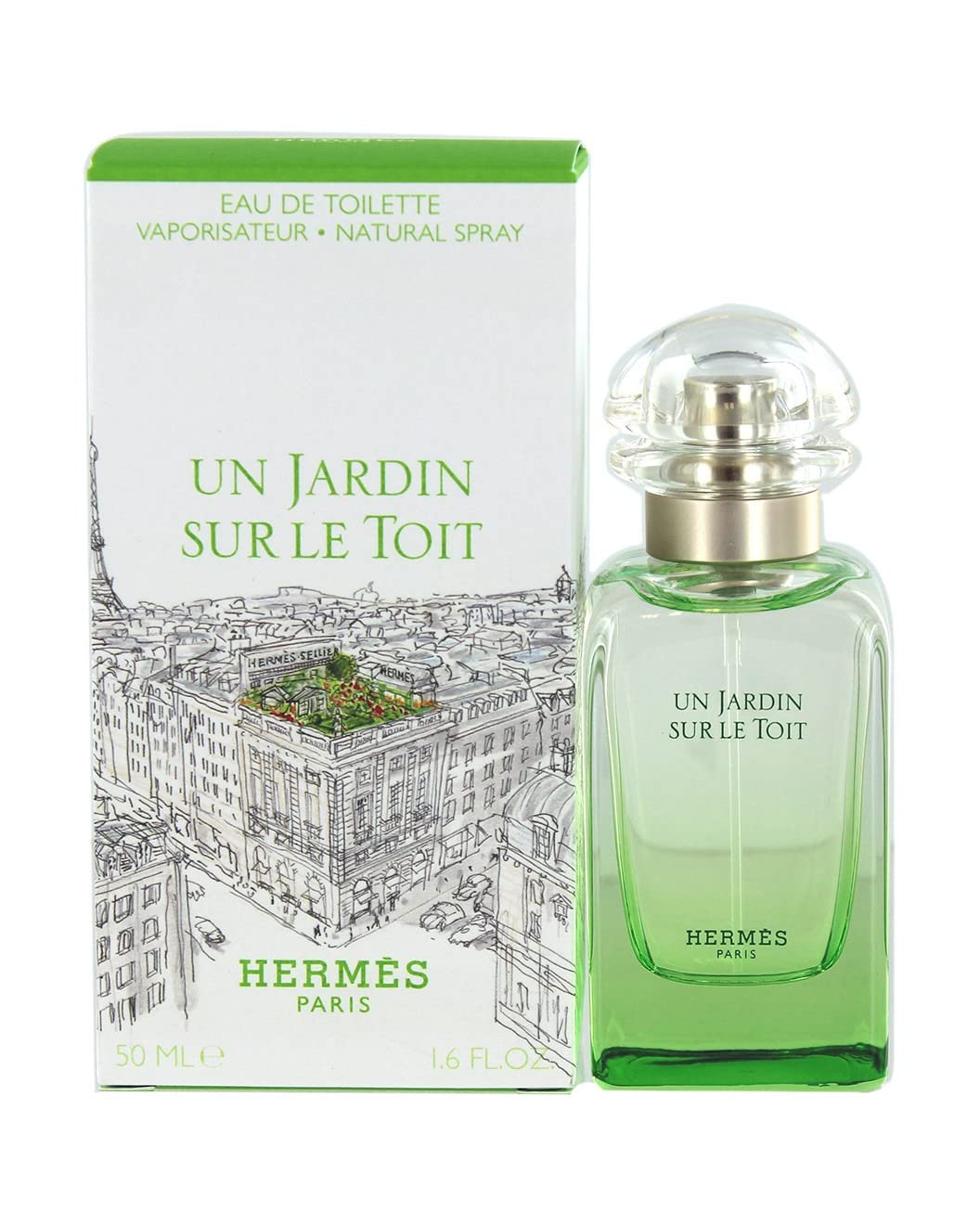 Hermès Un Jardin Sur Le Toit bottle-closeup emphasizing light citrus and magnolia notes
