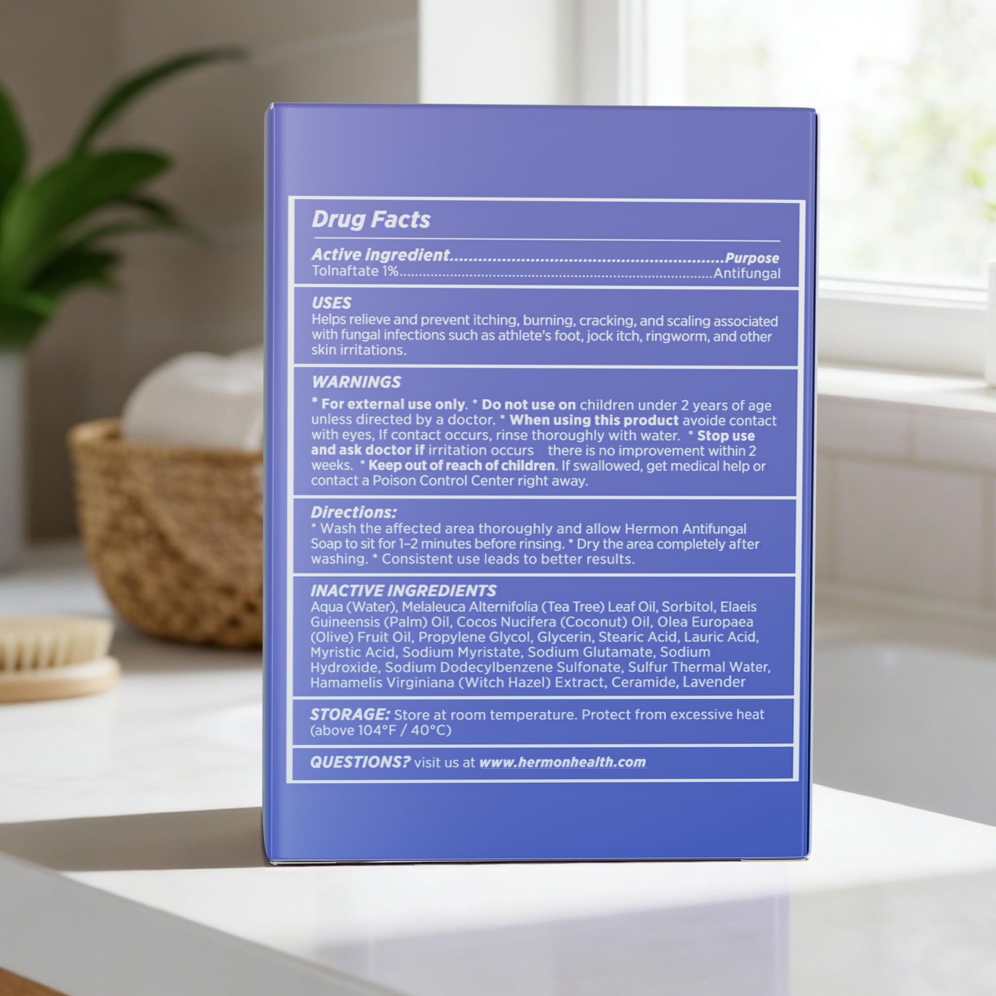 Hermon 4-pack packaging inside view highlights value and convenience.