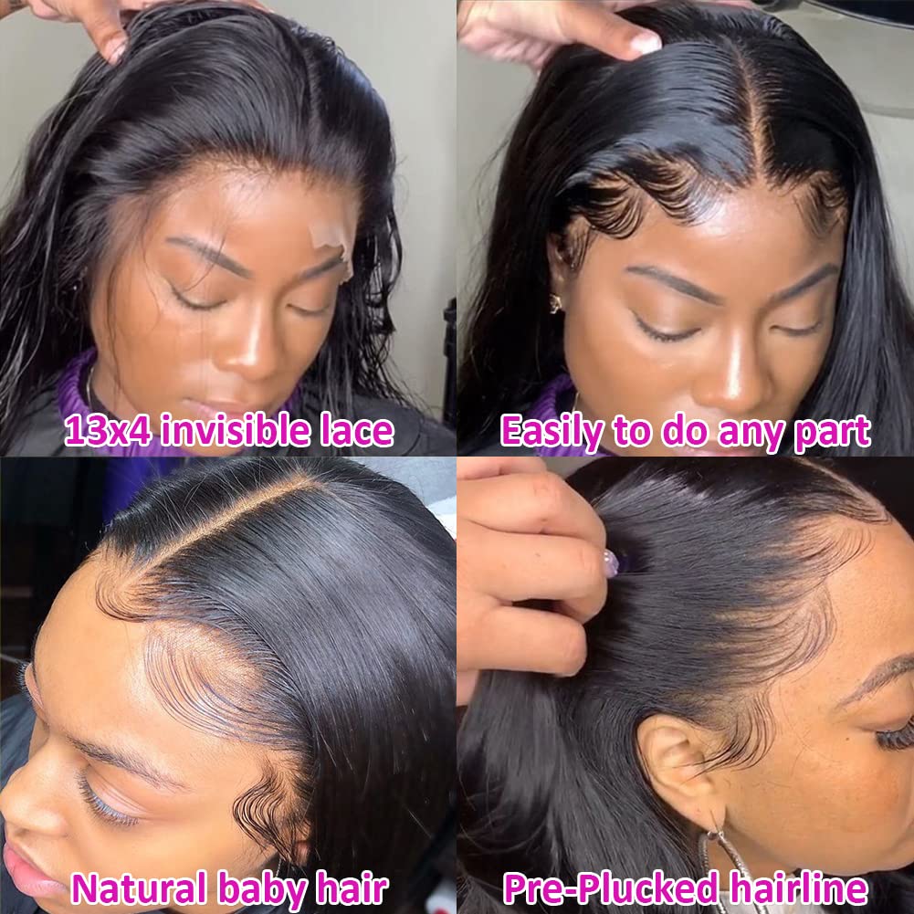 Hermosa natural hairline pre-plucked appearance for realistic look.