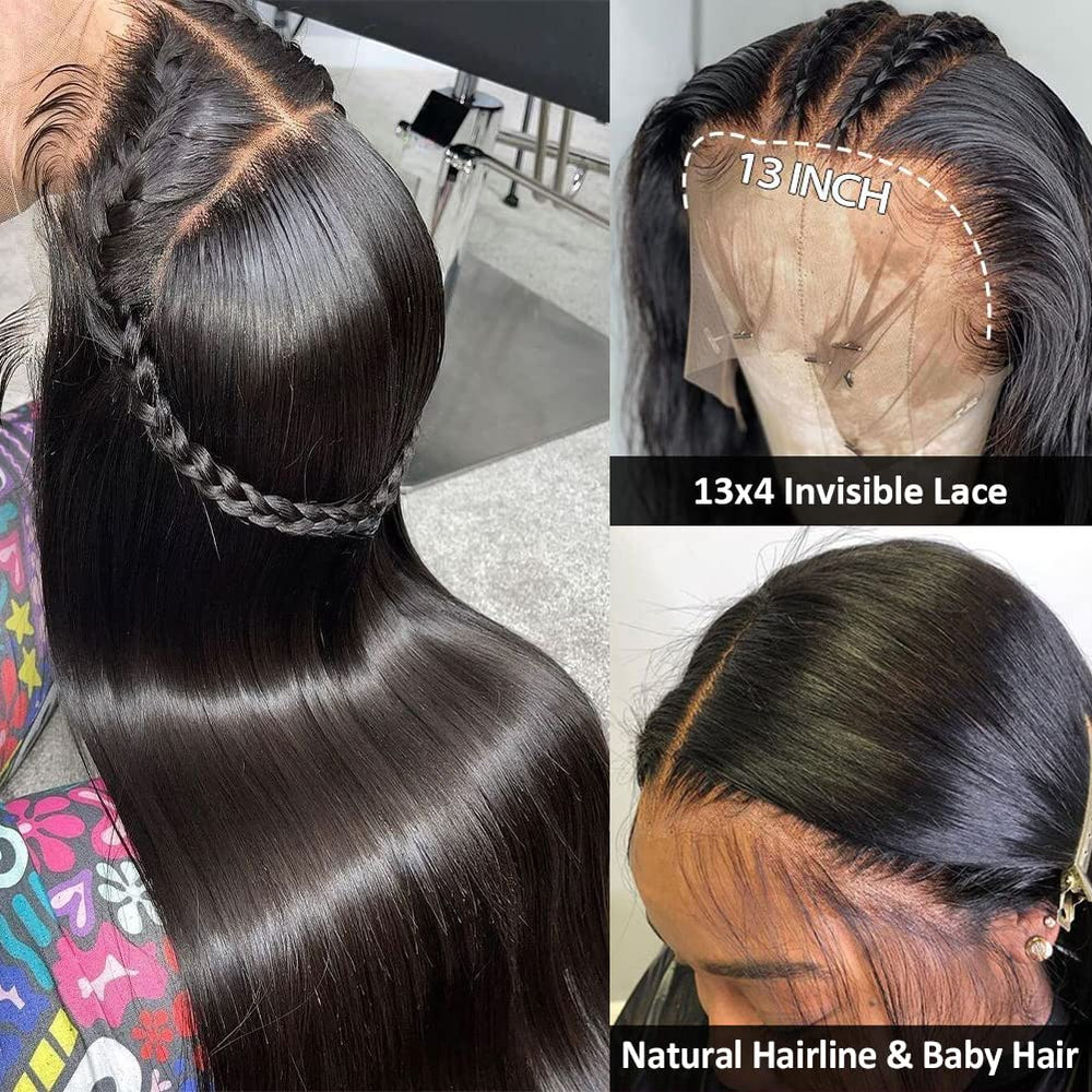 Hermosa pre-plucked natural hairline boosts easy, realistic styling.